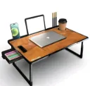 Portable foldable laptop table