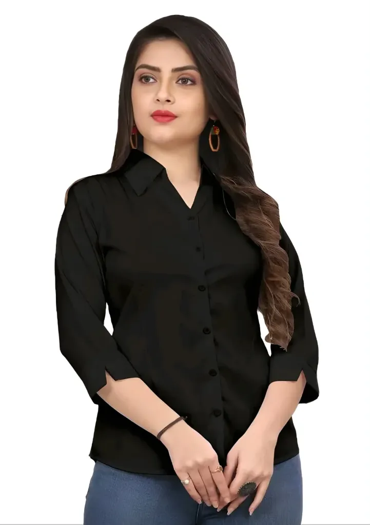 Women's Solid Casual Shirt