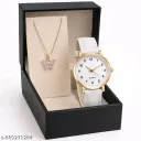 Women’s Watch & Butterfly Pendant Gift Set