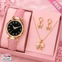Women’s Watch & Jewellery Gift Set
