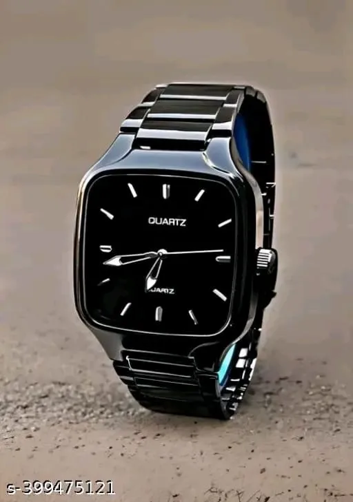 Men’s Premium Black Analog Watch