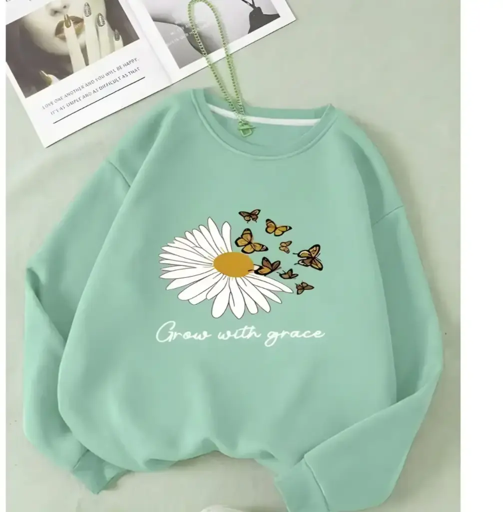 Sweatshirt JACKET For Women's Winter Wear