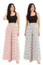 Geometric Diamond Print Palazzo