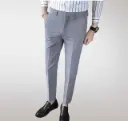 Pesado Men's grey Formal Pants