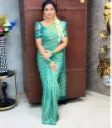 Designer fancy Brasso Saree
